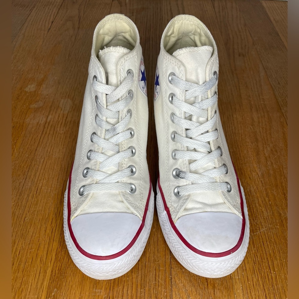 Converse Chuck Taylor Lux Hi Hidden Wedge - White - Womens 8